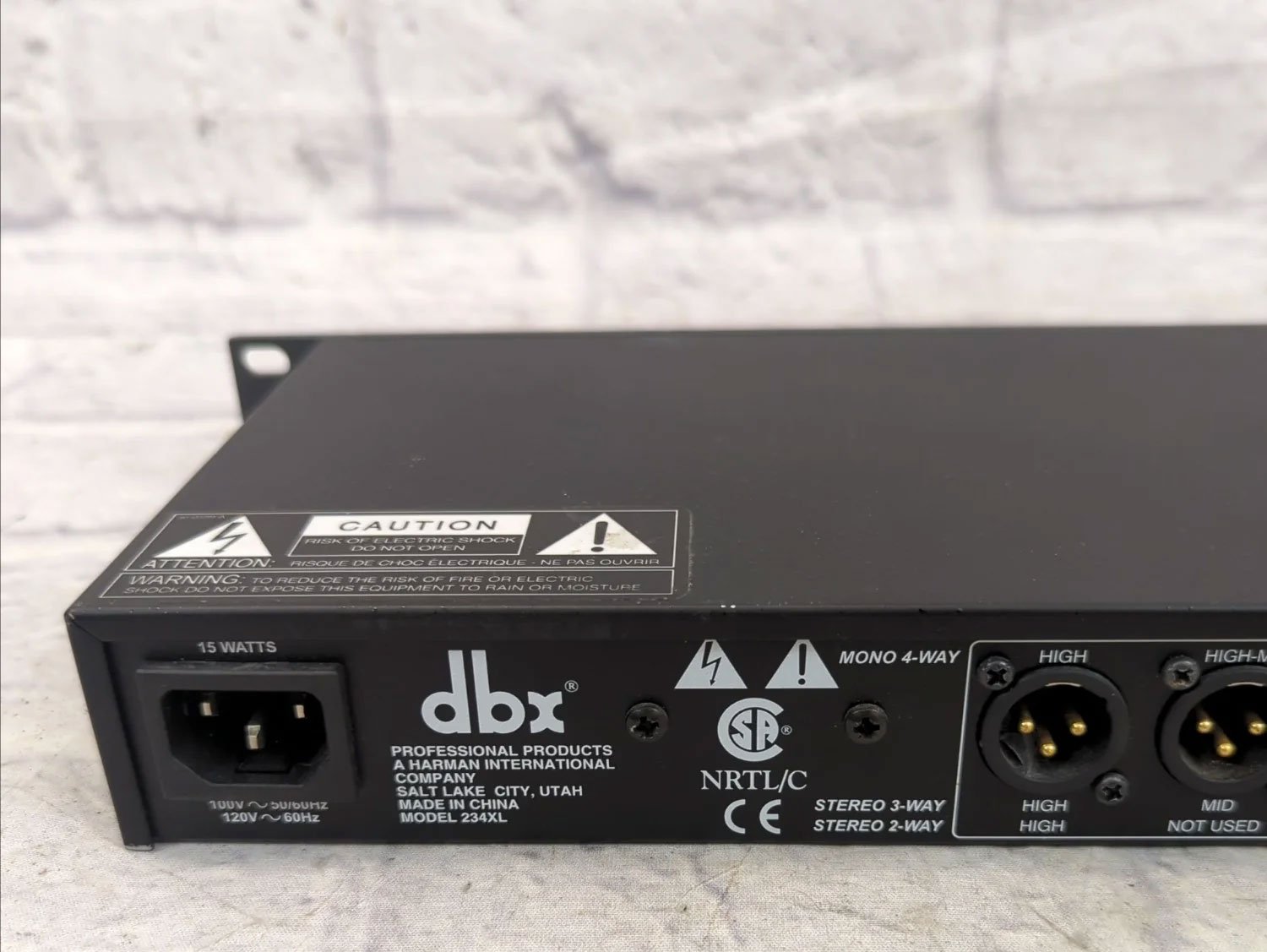 DBX Crossover 234XL