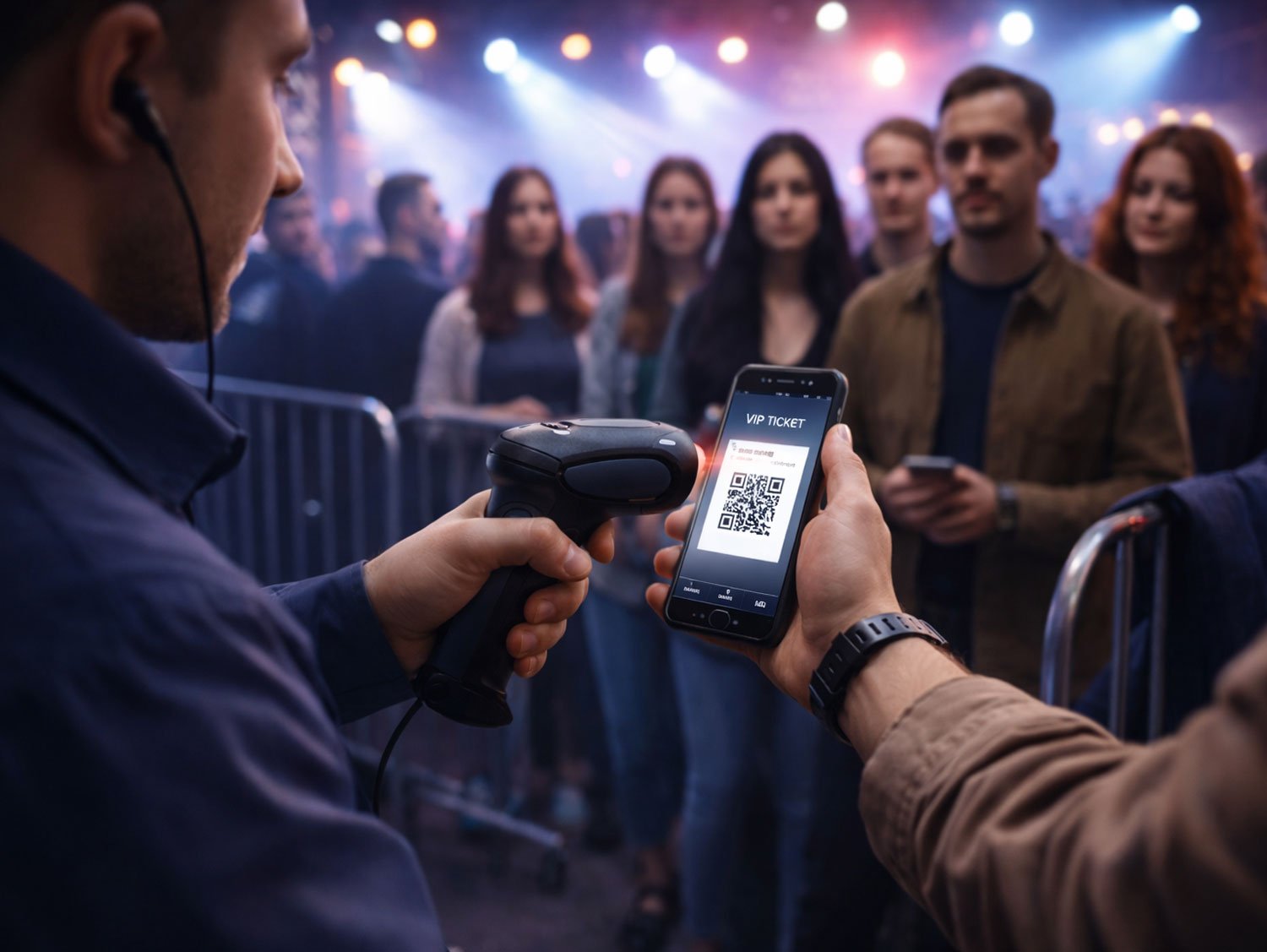 QR code scanner for events and retail use in Sri Lanka