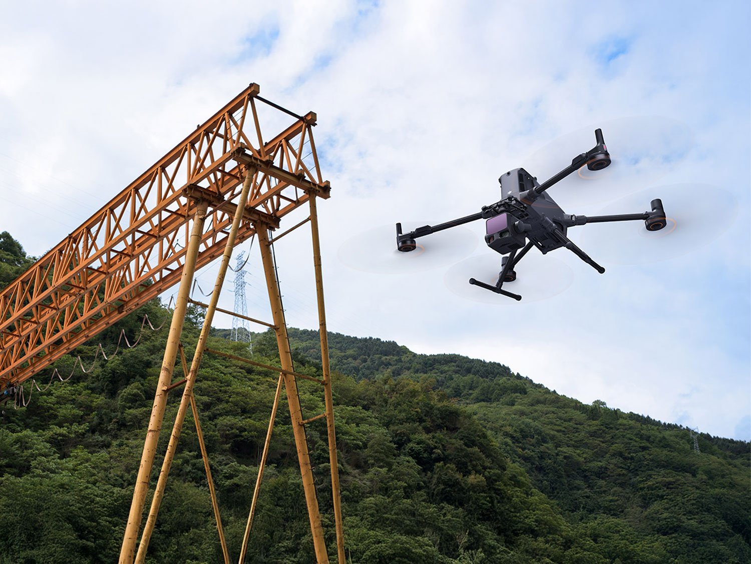 Zenmuse L3 LiDAR sensor mounted on DJI enterprise drone