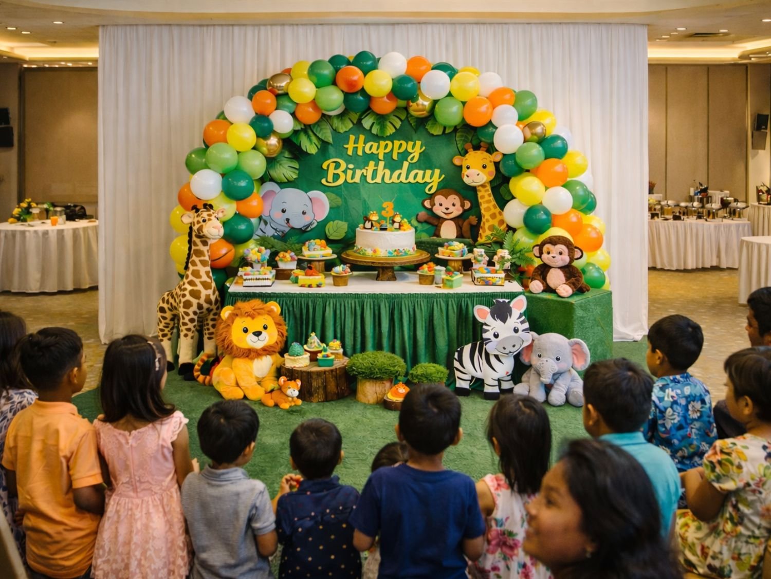 Indoor birthday theme decoration rental service in Sri Lanka