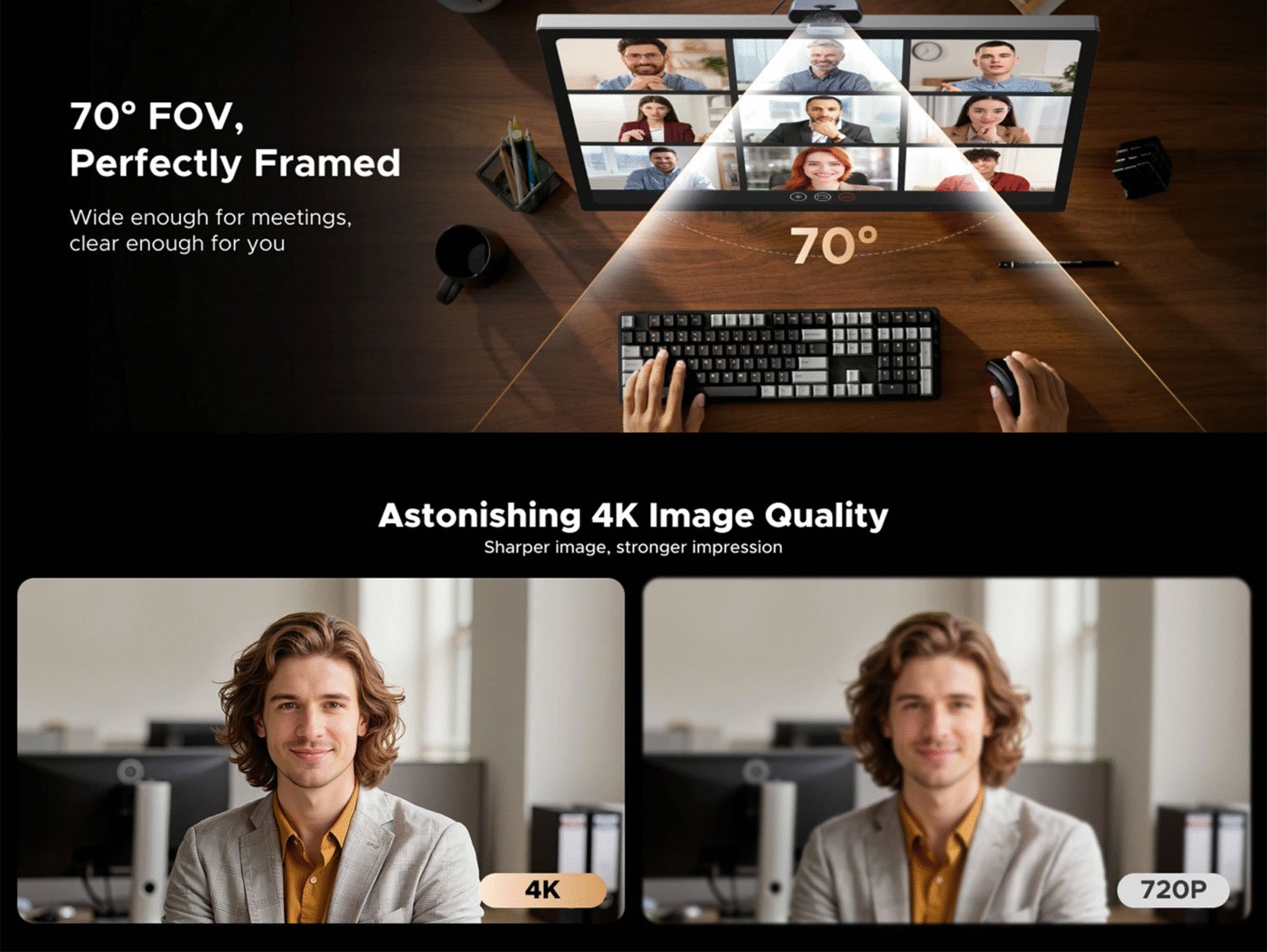 UGREEN 4K 30Hz USB Webcam