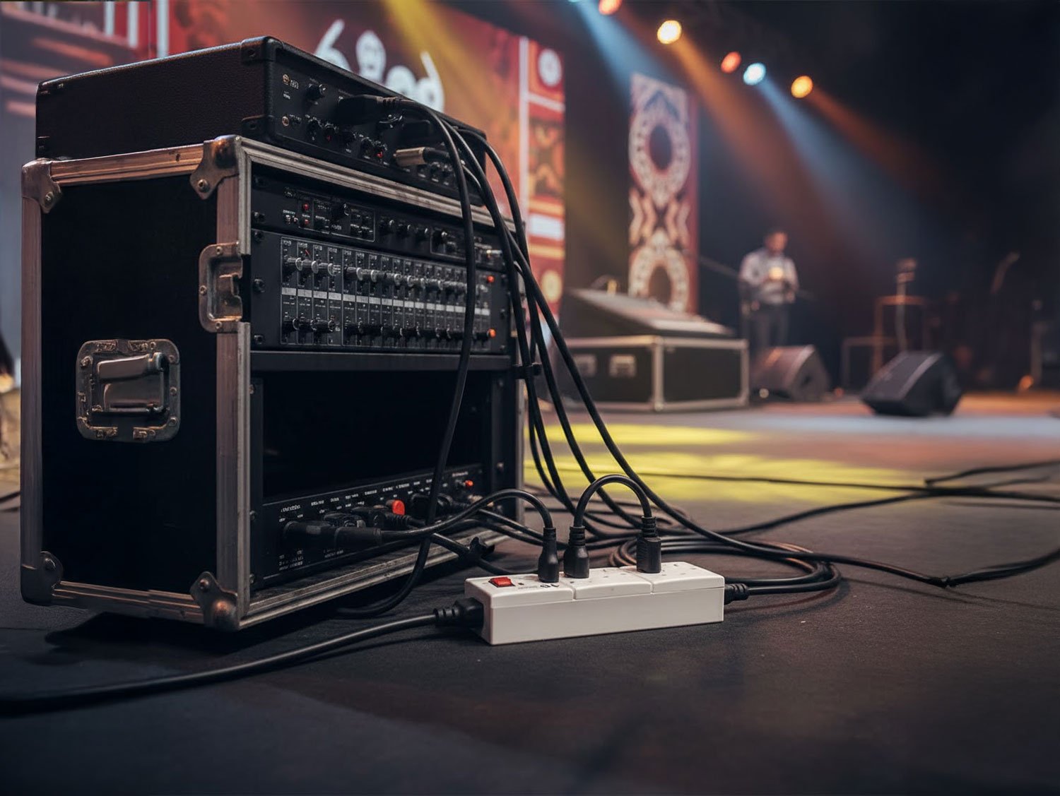 Power Extension Cord with 3 Socket 10 Meter - Custom Made