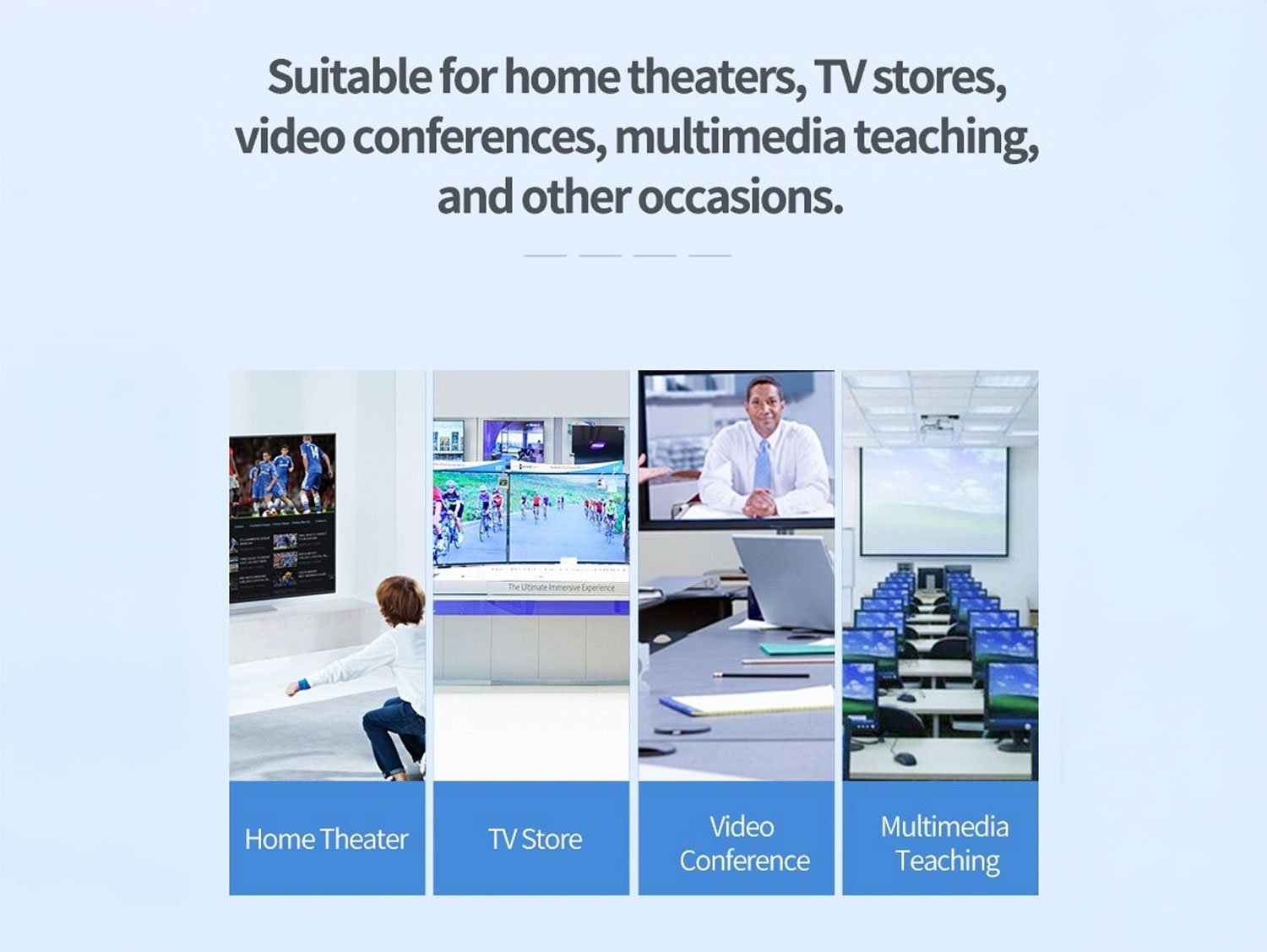 UGREEN 4K 30hz 4 in 1 HDMI Splitter