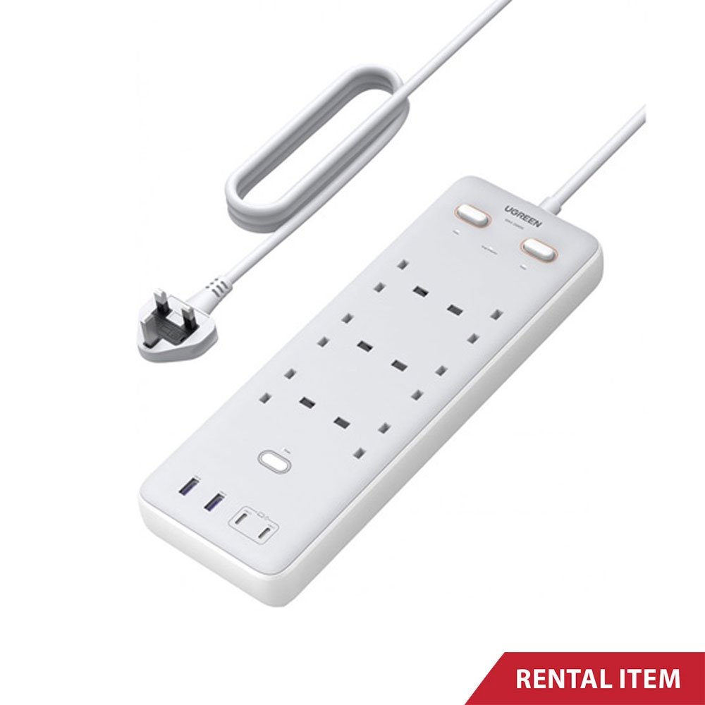 UGREEN 6-Outlet Surge Protector Master Switch Extention Code