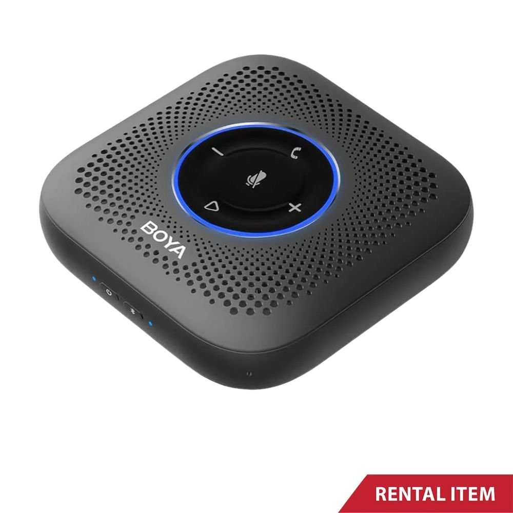 Boya Blobby Pro speakerphone USB connectivity close-up