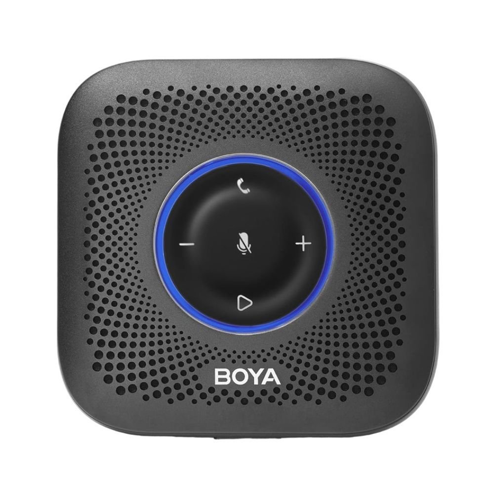 Boya Blobby Pro conference speakerphone in meeting room setup