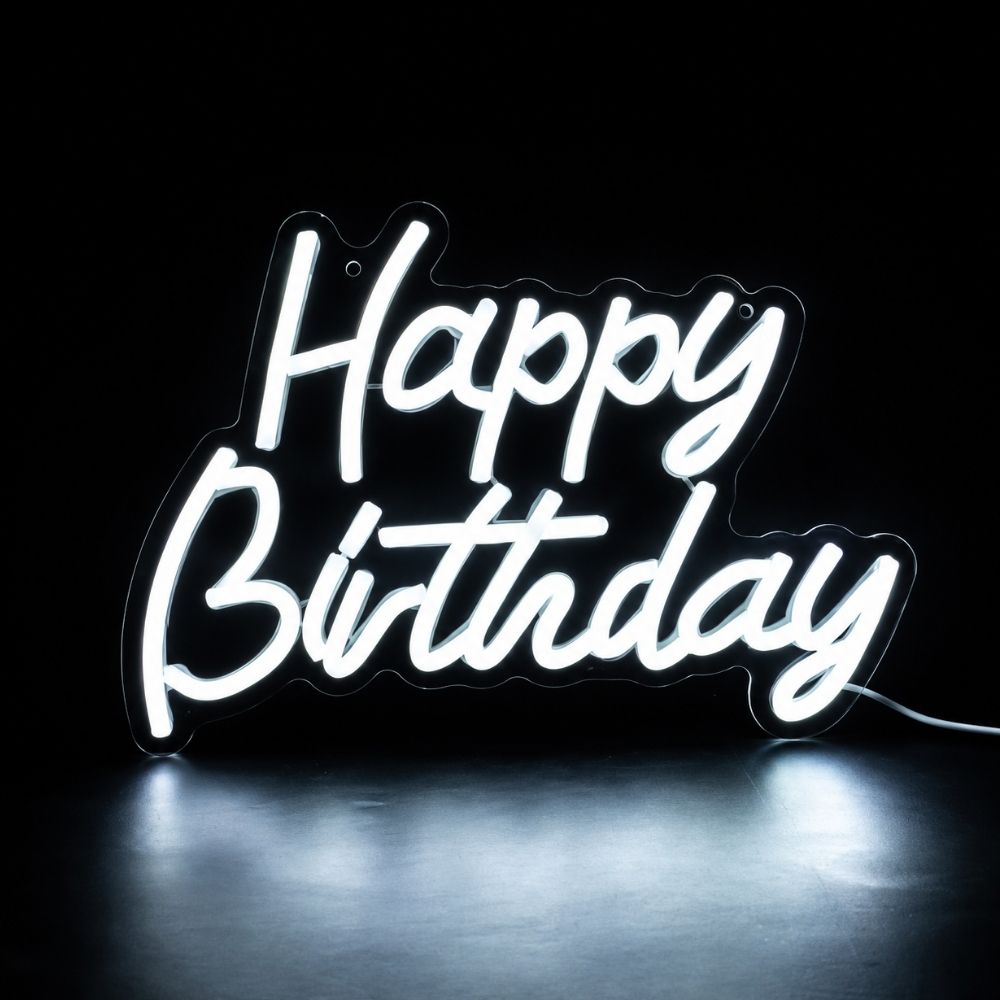 Happy Birthday Neon Sign Rental Sri Lanka