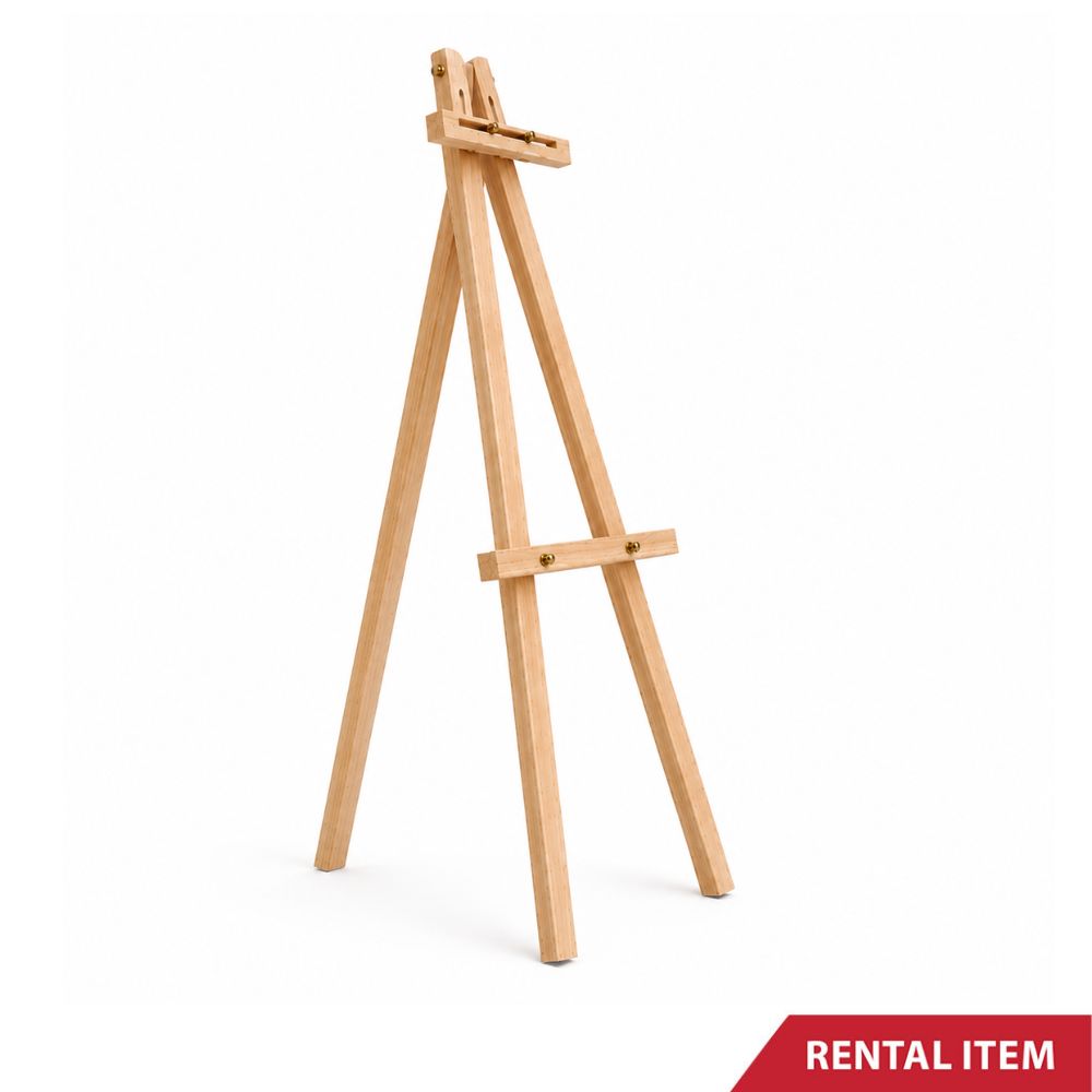 Wooden Easel Stand Rental in Sri Lanka for Events