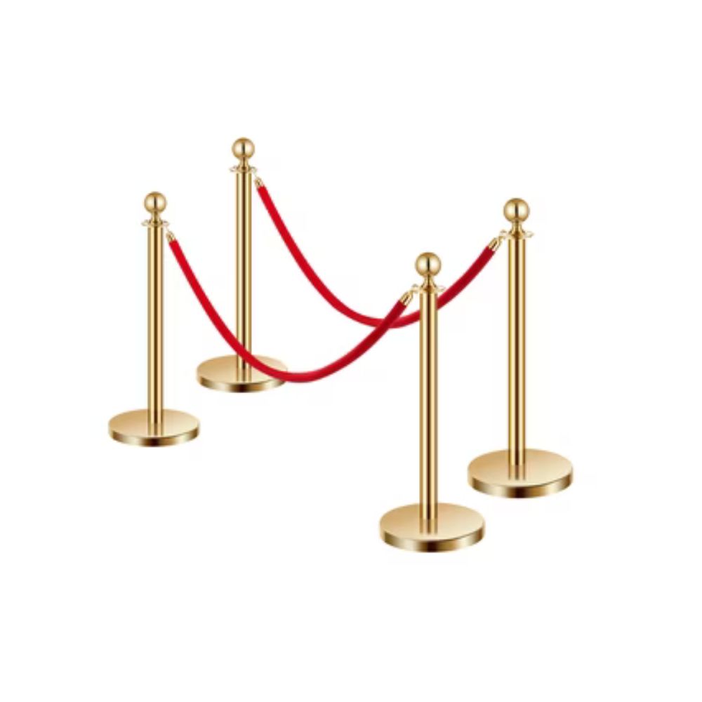 Queue Poles for Professional Crowd Control Events