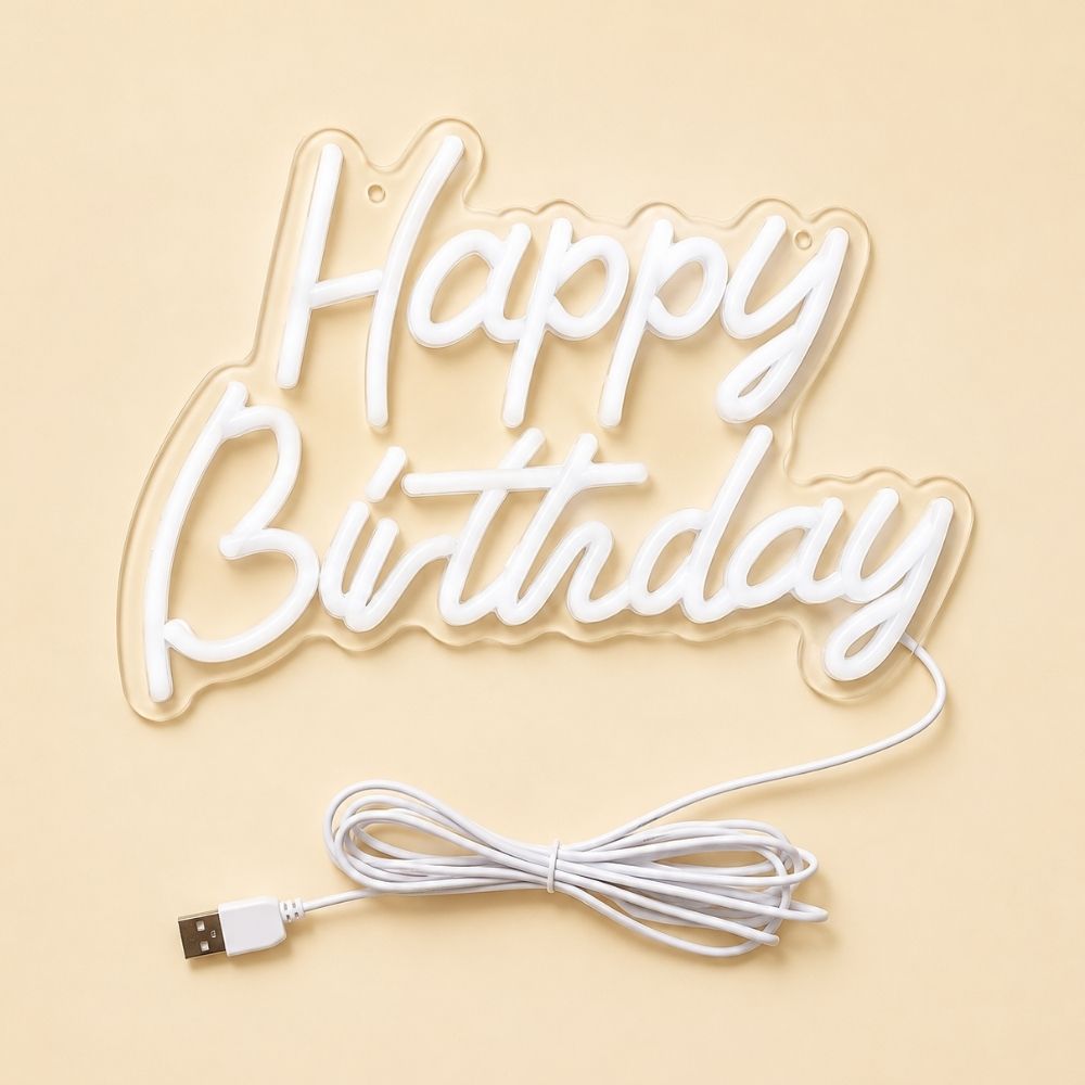 Birthday Neon Light Rental for Events Sri Lanka