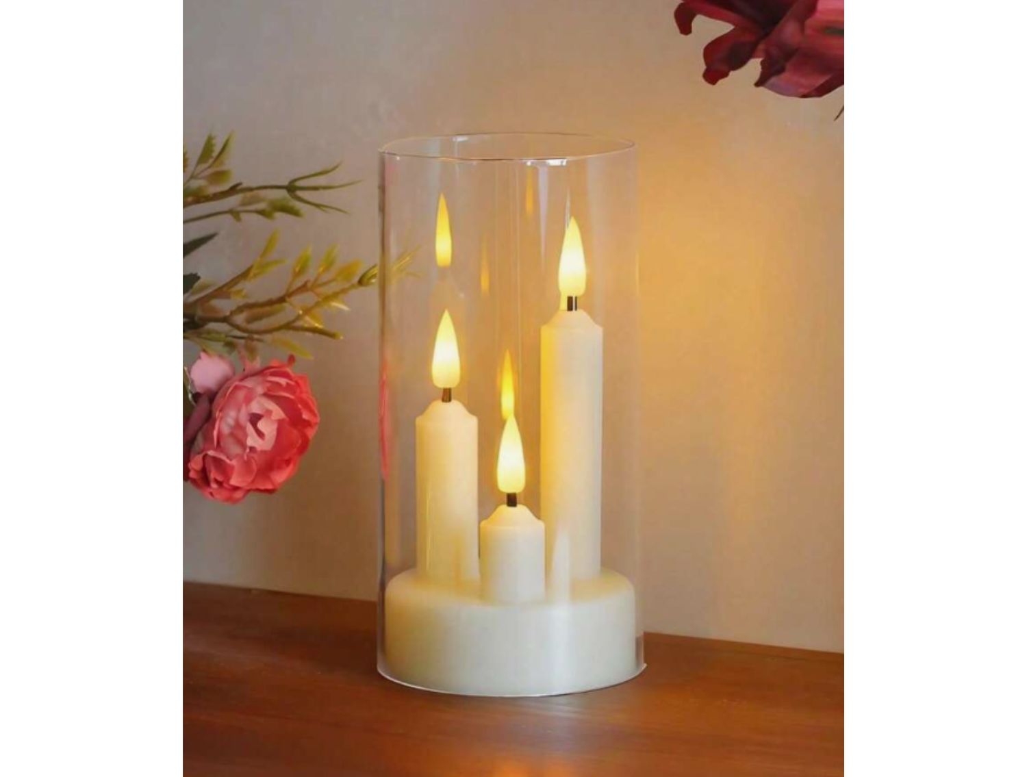 LED Taper Candle Hire for Gala Dinner Centrepieces