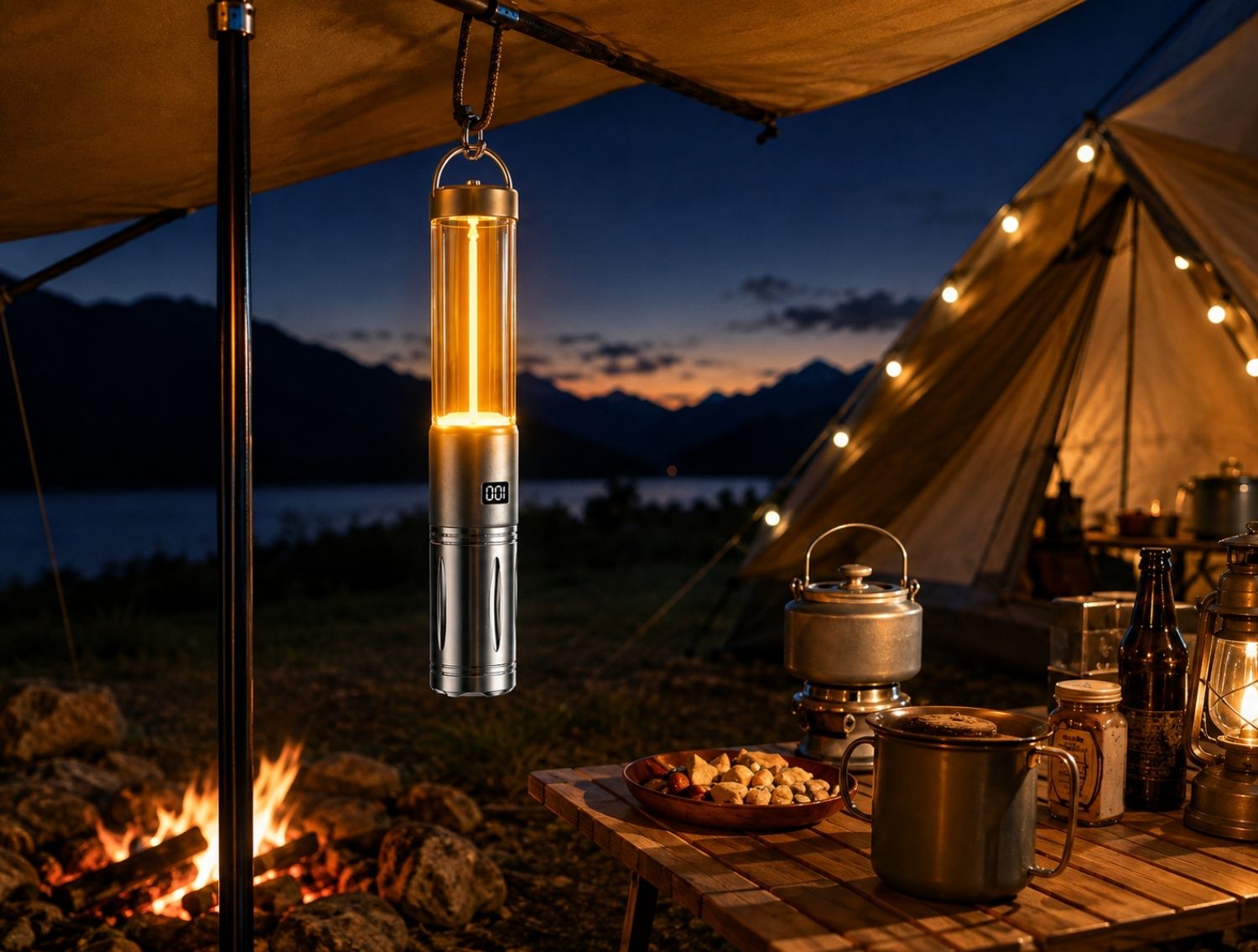 Portable Camping Light for Night Activities