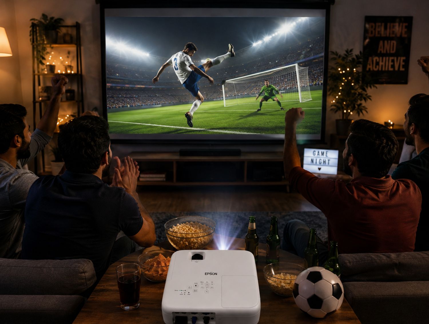 Epson 4000 Lumens Projector for Presentations