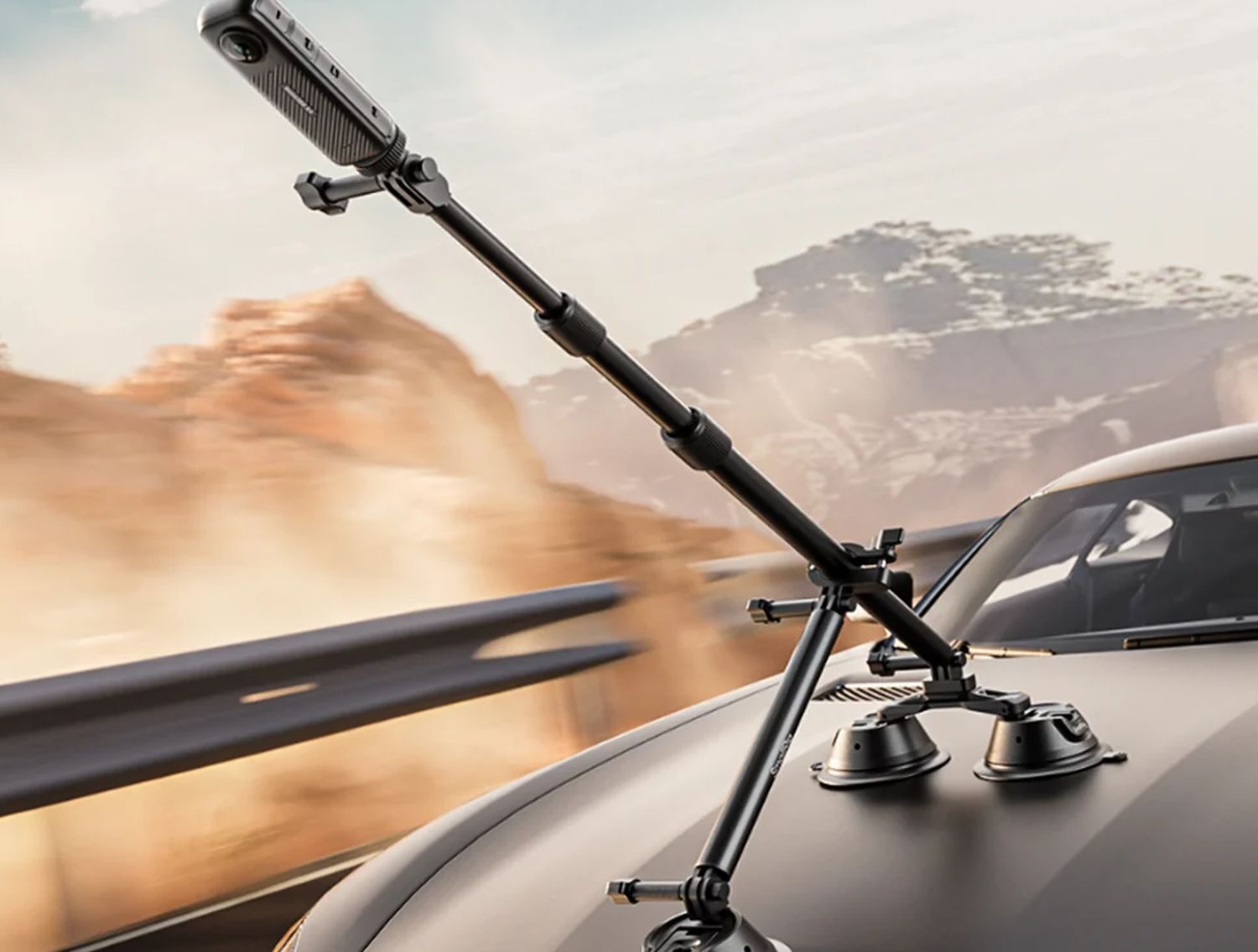 Insta360 Car Suction Mount for Automotive Filming