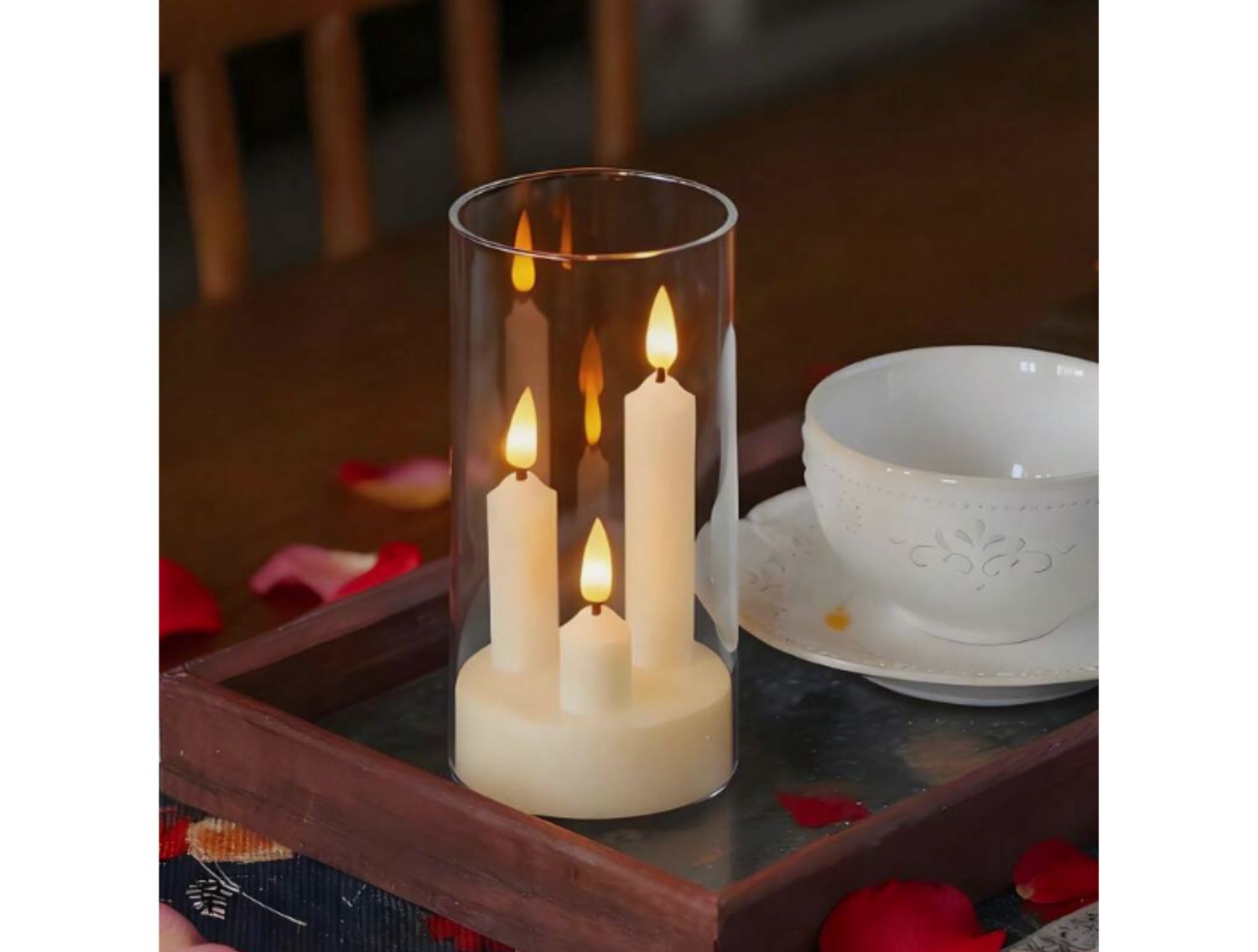 Flameless LED Candles for Wedding Décor Sri Lanka