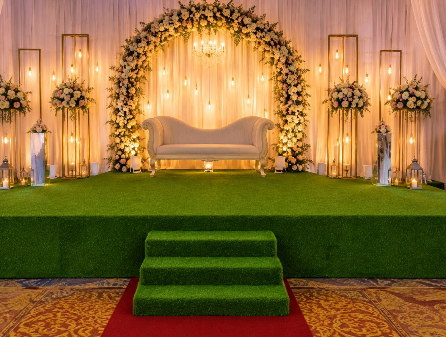 Artificial Grass Flooring for Parties and Events