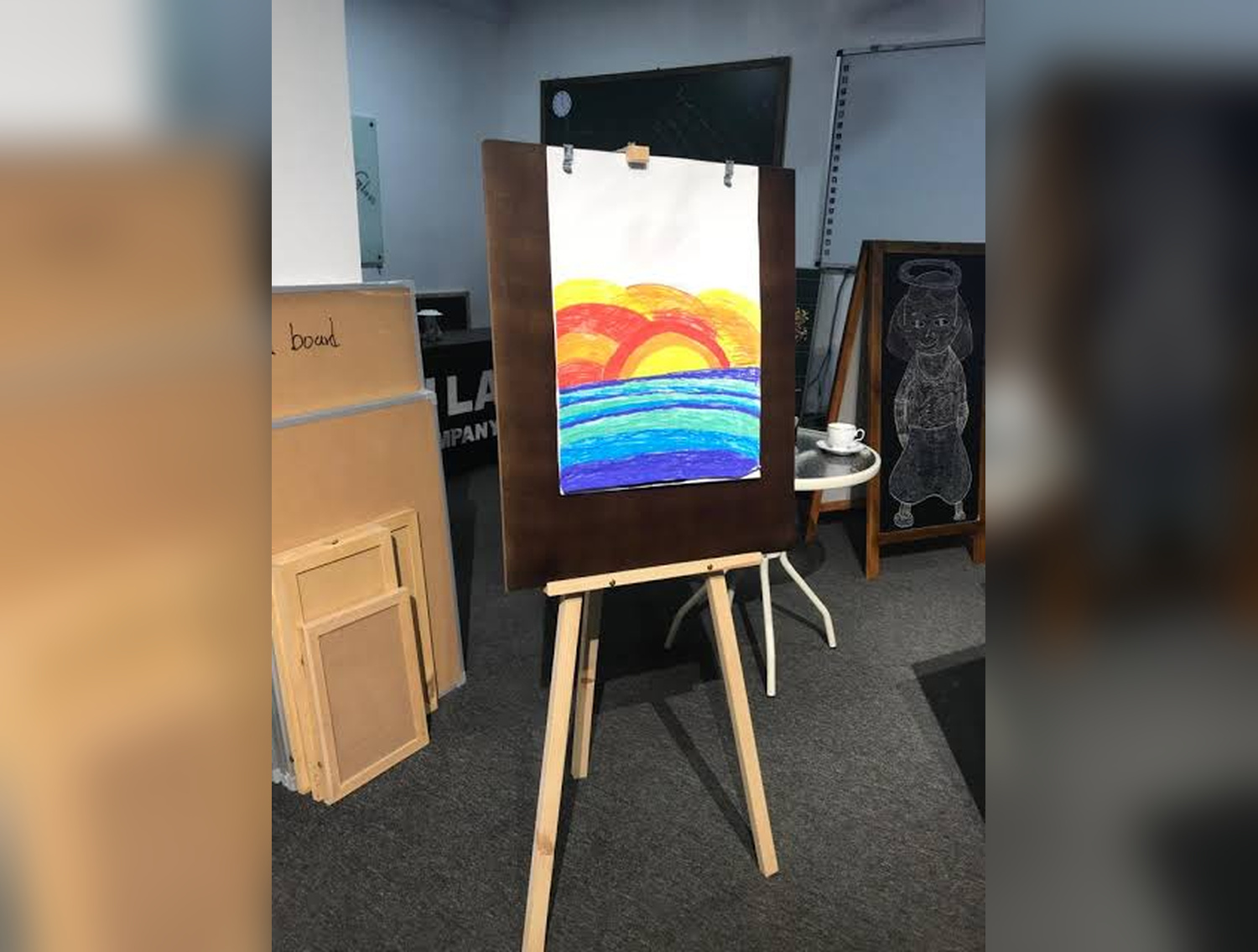 Drawing Board Easel Rental for Training Programs