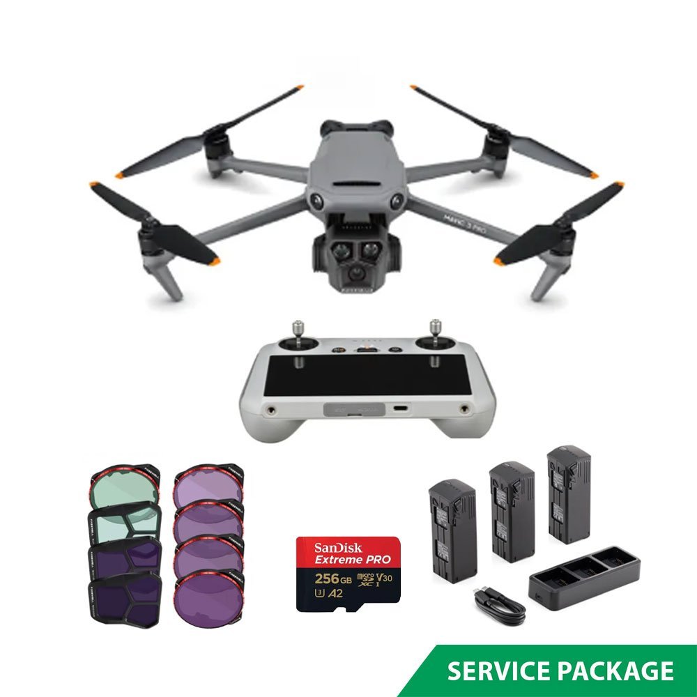 Rent the 4K Drone Advanced Cinematic Package with DJI Mavic 3 Pro in Sri Lanka - Drone Packages from Rentitem.lk